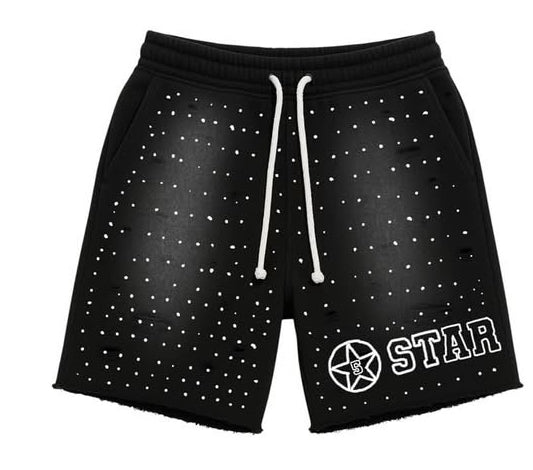 5star Male Shorts - black