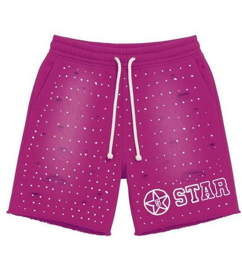 5star Male Shorts- Pink